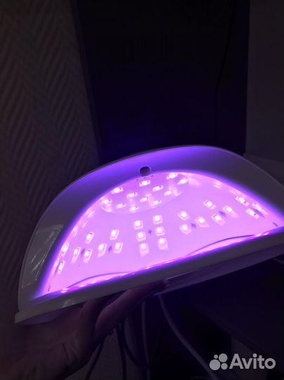 Лампа для маникюра новая