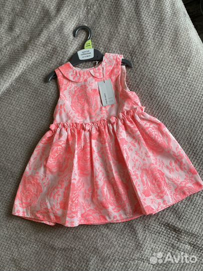 Новое платье mothercare 86 (12-18 м)