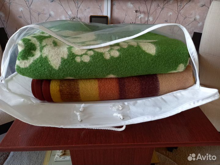 Одеяло шерстяное СССР бу