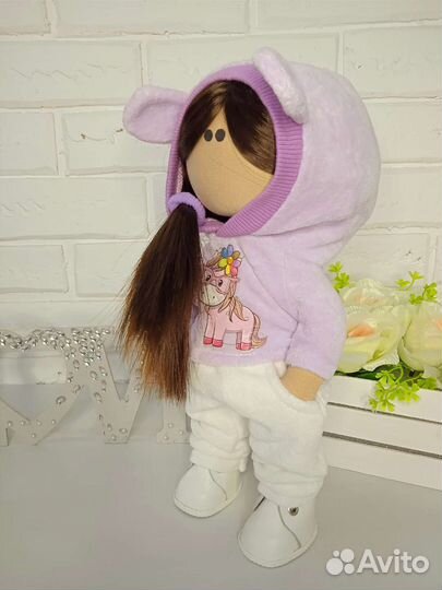 Кукла текстильная игровая