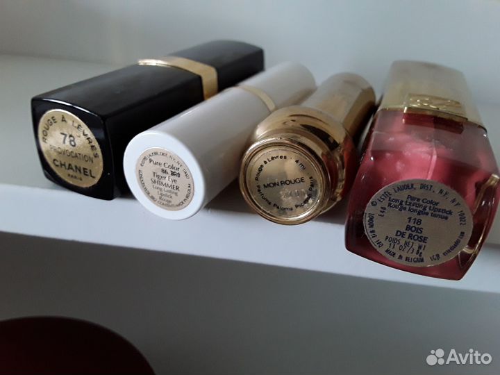 Помада Givenchy, Chanel, Estee Lauder, Clinique