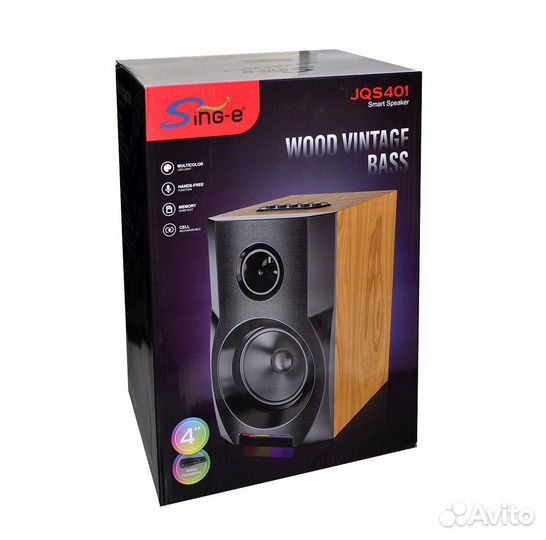 Bluetooth аудио колонка Sing-e JQS401+микрофон
