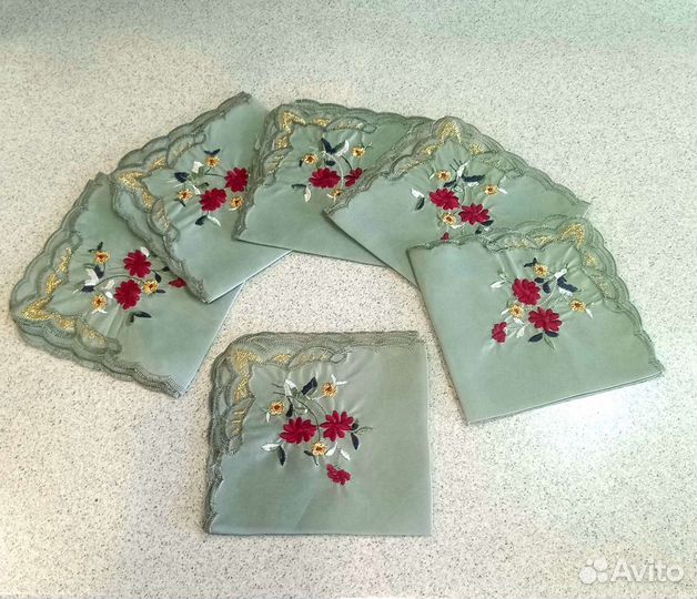 Скатерть с салфетками