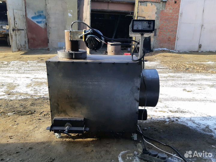 Калорифер на отработанном масле