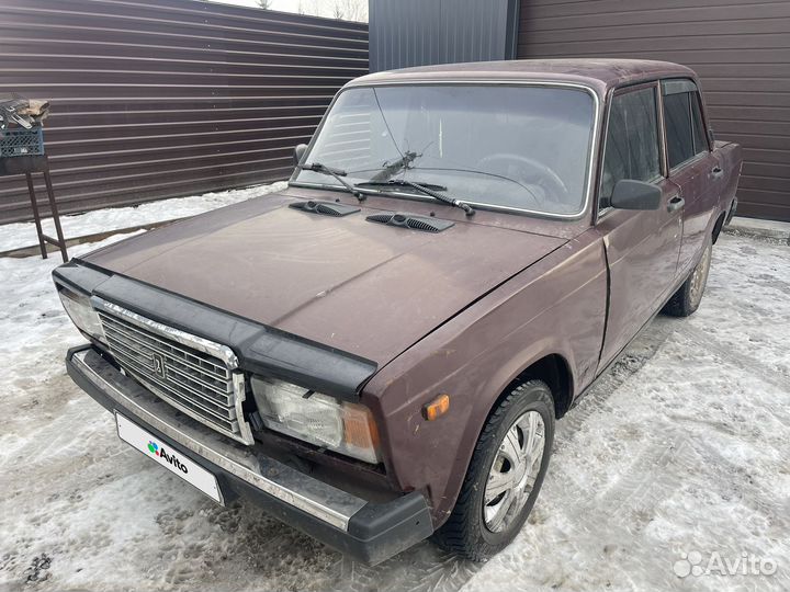 ВАЗ 2107 1.6 МТ, 2007, 99 000 км