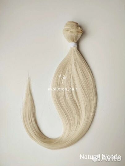 Биопротеиновые волосы для наращивания блонд