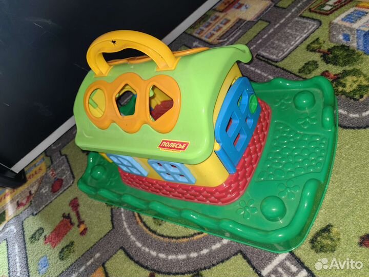 Развивающий домик- сортер