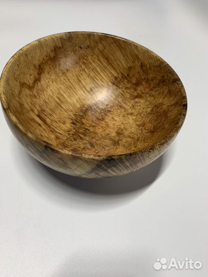 Тарелки из дерева ручной работы