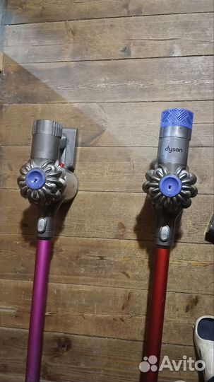 Аккумуляторный пылесос dyson DC 62