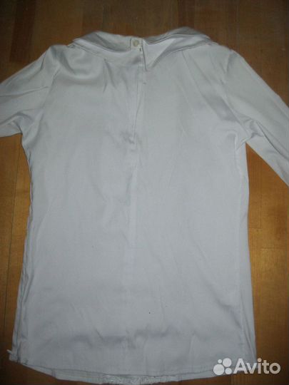 Белая блузка для школы (р. 152)