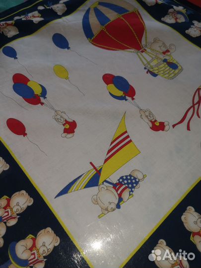 Мишки книжки платочек хлопок