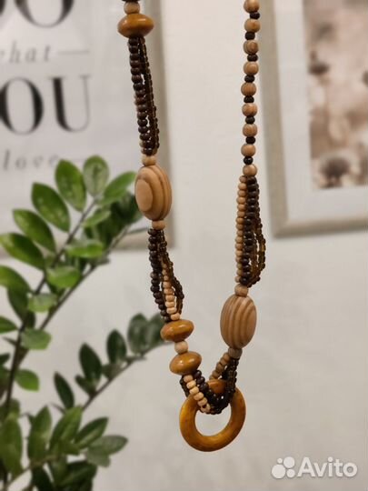 Деревянные бусы