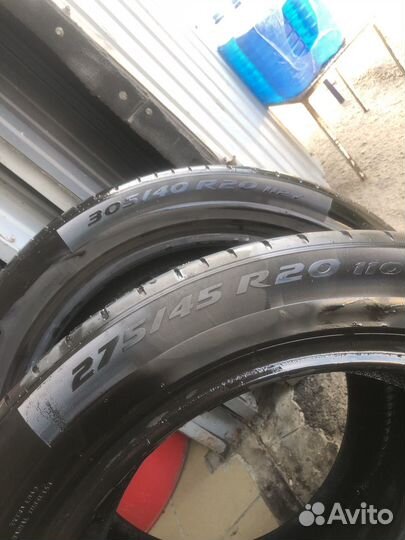 Pirelli P Zero 275/45 R20 и 305/40 R20