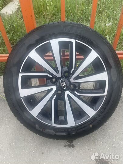Комплект летних колес r15 с литыми дисками