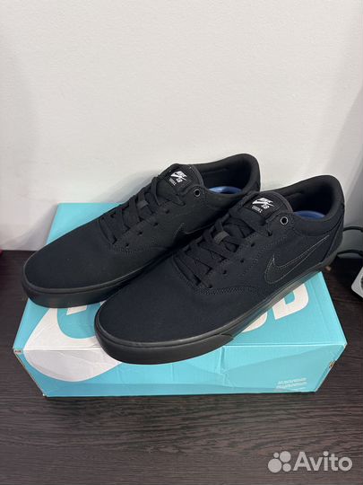 Nike sb chron 2 cnvs черные 47 Оригинал(Европа)