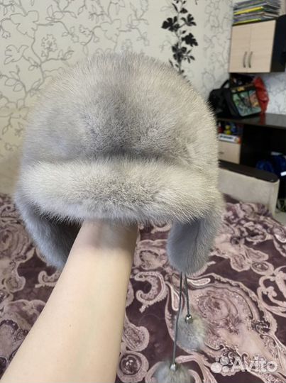 Шапка норковая новая