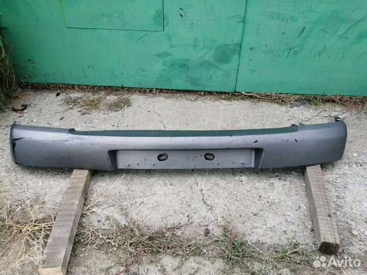 Накладка (молдинг) на задний бампер Renault Megan