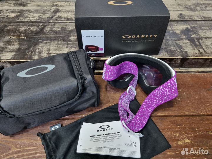 Маска горнолыжная Oakley Flight Deck Purple Новая