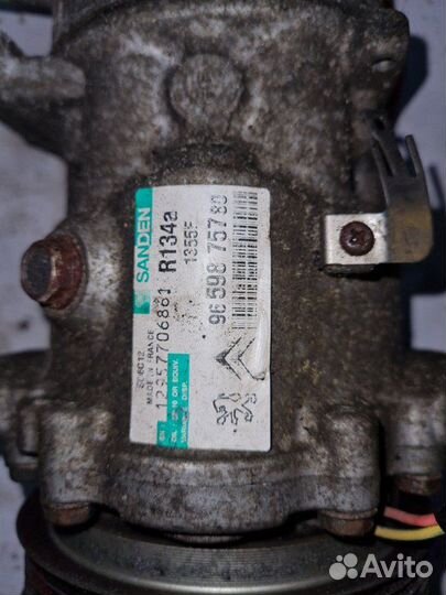 Компрессор кондиционера Peugeot 207 хэтчбек EP6CDT