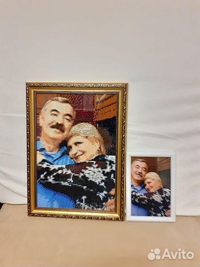 Алмазная мозаика по фото - производство