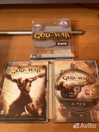God of War (Восхождение) Ascension PS3 Steelbook