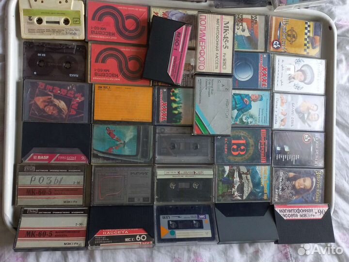 Аудиокассеты времен СССР бу