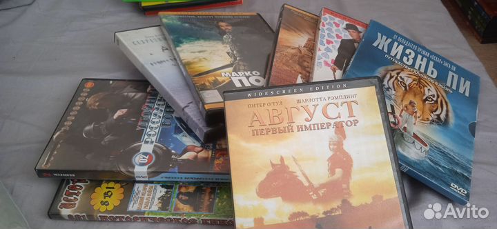 Двд диски разные