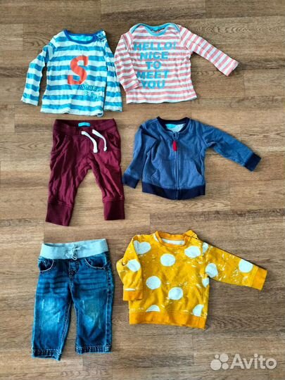 Одежда на мальчика фирменная 68 74
