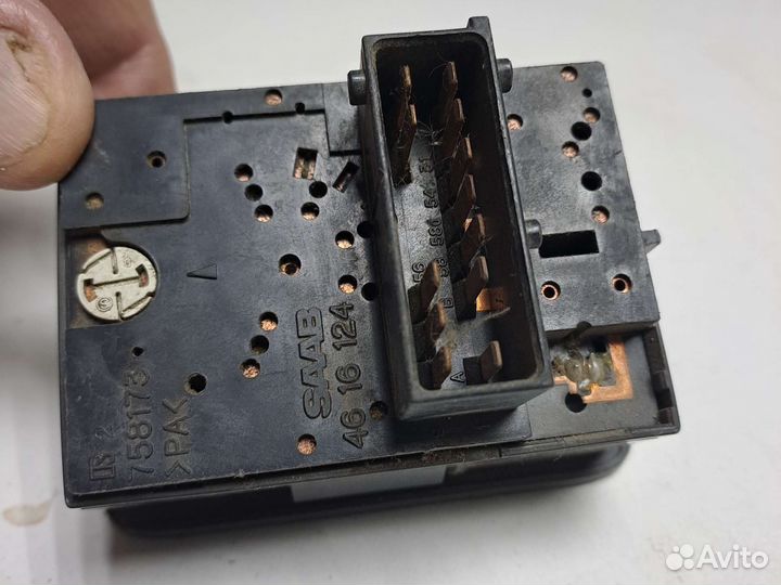 Блок управления светом. сааб 9.5