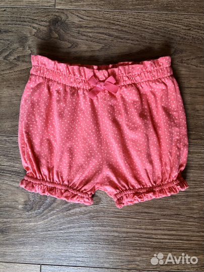 Новые шорты на девочку р.68