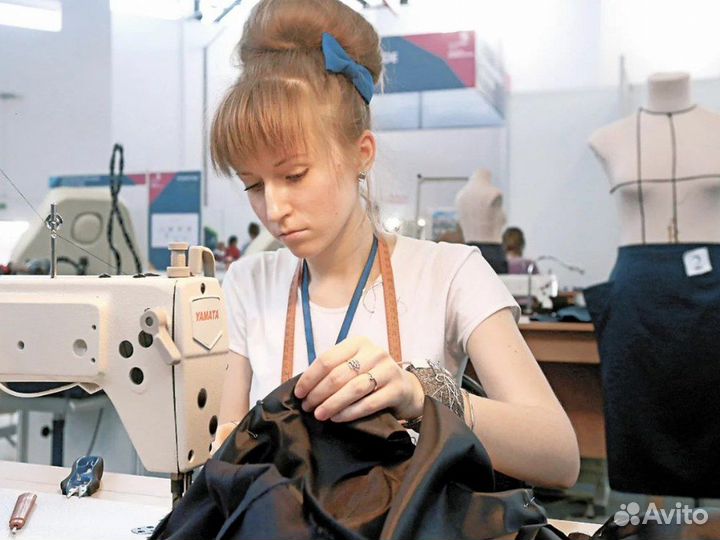 Работа вахтой / Швея на пошив блузок