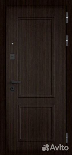 Металлические двери с зеркалом