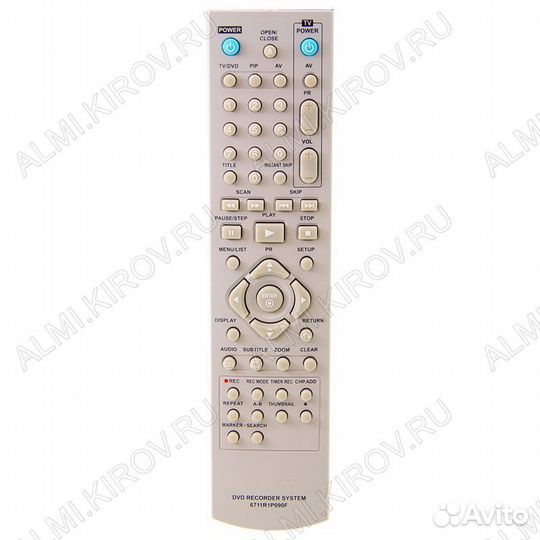 Пульт для LG/GS 6711R1P090F DVD