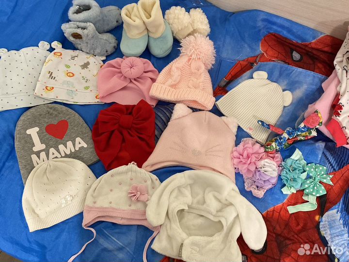 Пакет одежды на девочку 6-12 месяцев