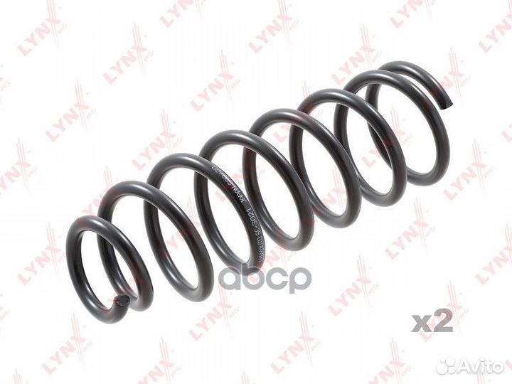 Пружина зад. Toyota Corolla 1.5/1.8 1NZ/1ZZ 00-03