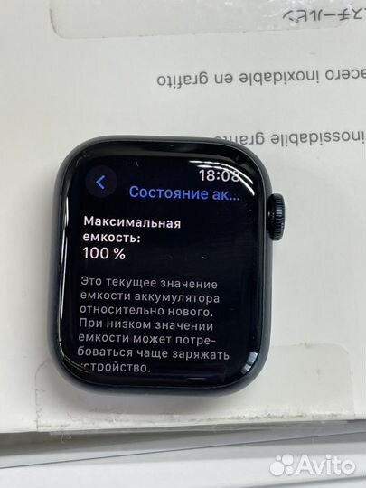 Apple watch 8 41mm (10 дней часам)