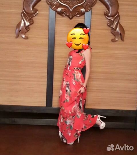 Длинное платье в пол