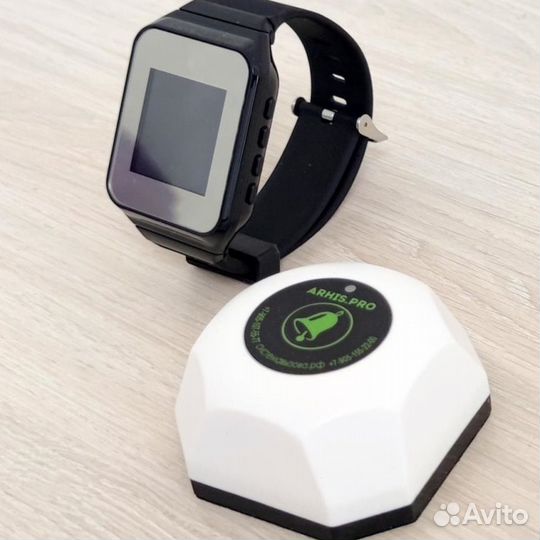 Часы официанту для вызова повором на кухню