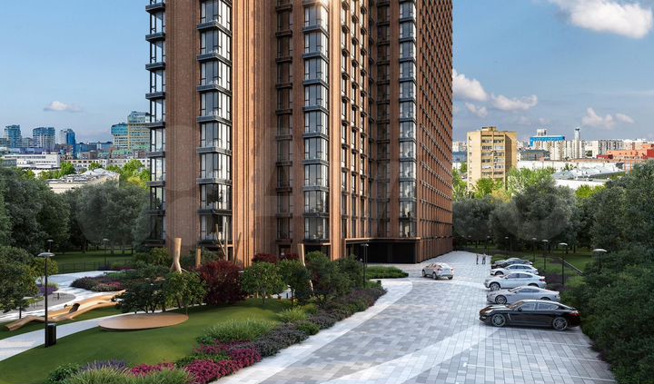 1-к. апартаменты, 25,1 м², 17/24 эт.