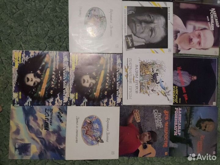 Виниловые пластинки барды