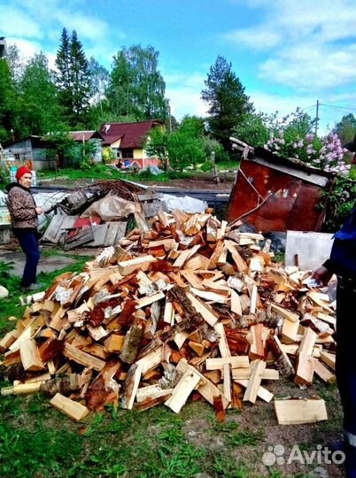 Дрова Осина подготовленные с доставкой любого объе