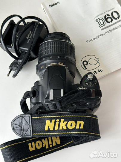 Фотоаппарат nikon D60