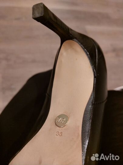 Ботфорты натуральная кожа 38