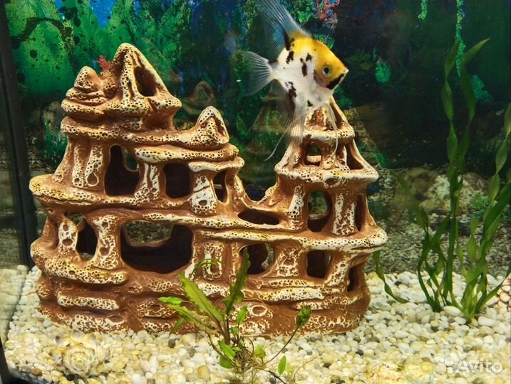 Грот для аквариума большой