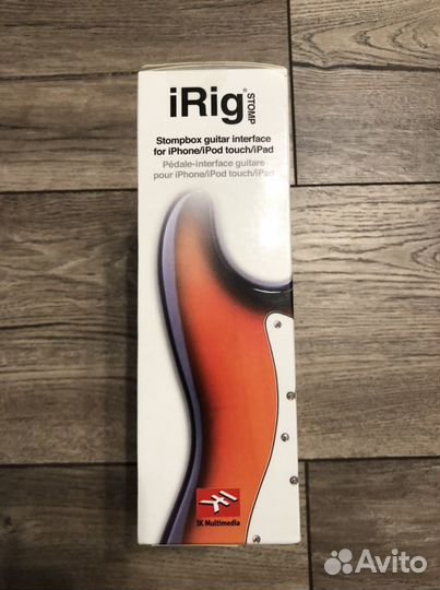 Гитарный стомп-бокс интерфейс iRig Stomp