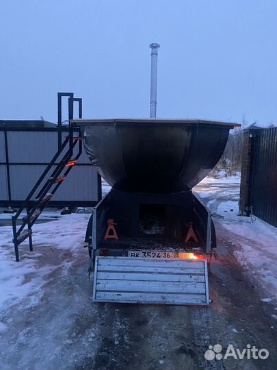 Аренда мобильного банного чана