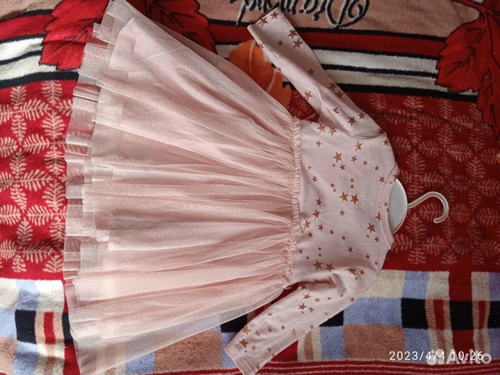 Платье для девочки 74