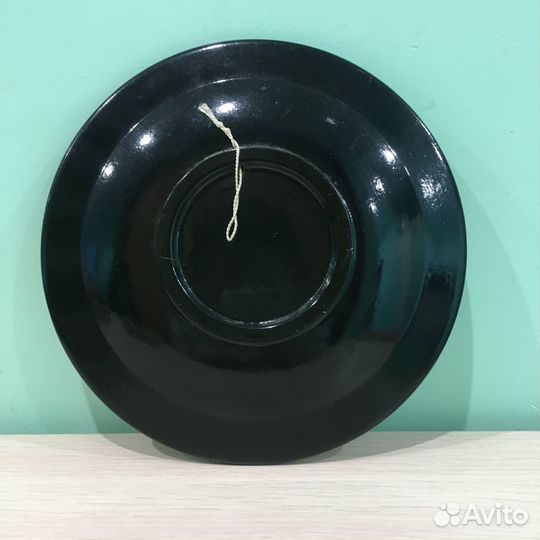 Тарелка настенная петриковская роспись