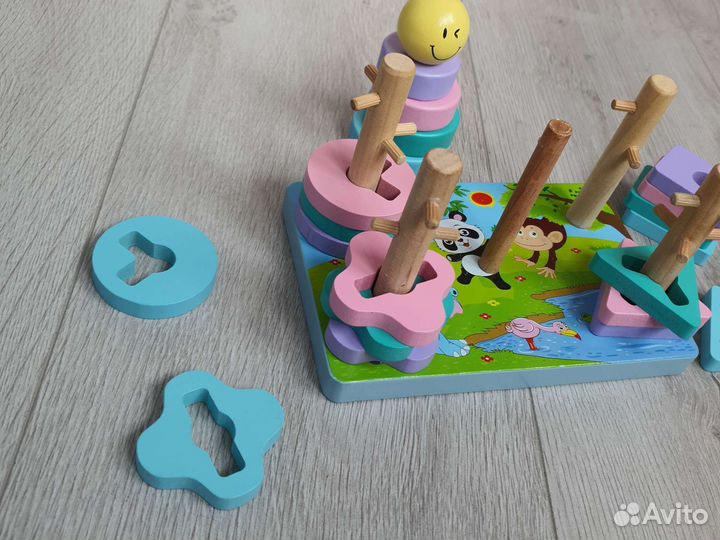 Развивающие игрушки дерево