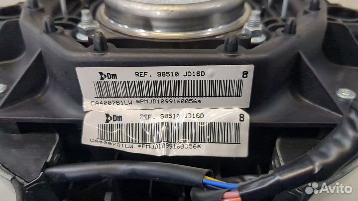 Подушка безопасности водителя Nissan Qashqai, 2009